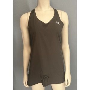 The North Face Black Tank Top Racerback TaMesh Back Sleeveless Womens Size S